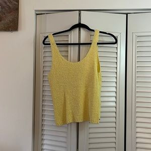 Yellow Hollister Top